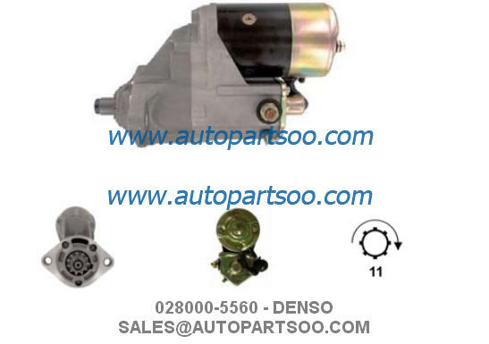 Buen precio 028000-5500 028000-5560 - Motor de arranque DENSO 12V 2.5KW 11T MOTORES DE ARRANQUE en línea