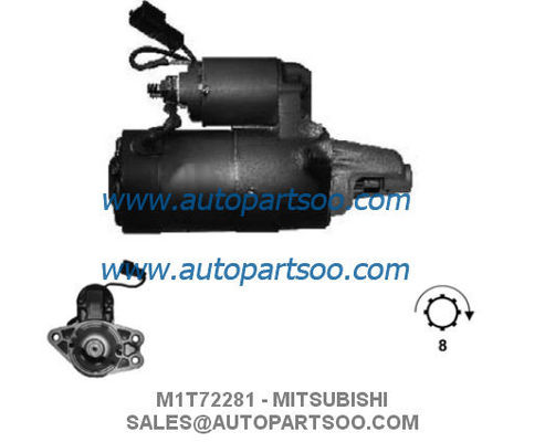 Buen precio M1T72281 M1T72281A - Motor de arranque MITSUBISHI 12V 1.4KW 8T MOTORES DE ARRANQUE en línea