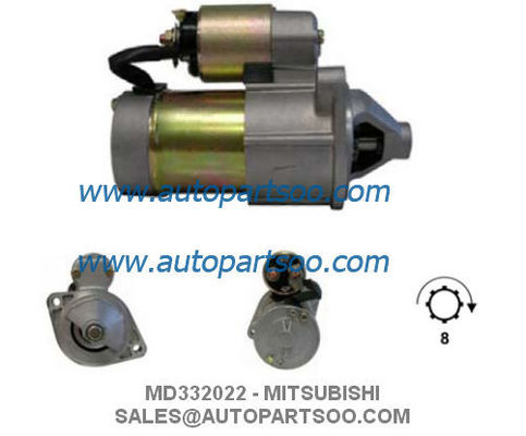 Buen precio MD332022 MD356104 - Motor de arranque MITSUBISHI 12V 1.2KW 8T MOTORES DE ARRANQUE en línea