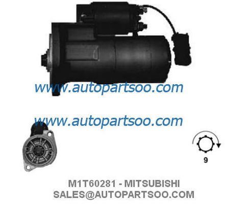 Buen precio M1T60281 M1T60285 - Motor de arranque MITSUBISHI 12V 1.2KW 9T MOTORES DE ARRANQUE en línea