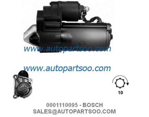Buen precio 0001110089 0001110095 - MOTOR DE ARRANQUE BOSCH 12V 1.7KW 10,11T MOTORES DE ARRANQUE en línea