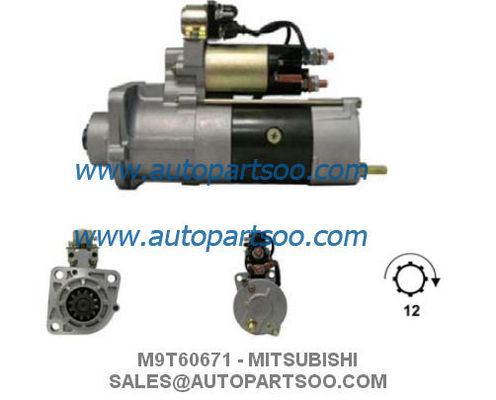 Buen precio M9T60671 M9T60672 - MOTOR DE ARRANQUE MITSUBISHI 24V 5.5KW 12T MOTORES DE ARRANQUE en línea