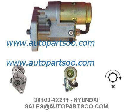 Buen precio 36100-4X210 36100-4X211 - MOTOR DE ARRANQUE HYUNDAI 12V 2.2KW 10T MOTORES DE ARRANQUE en línea