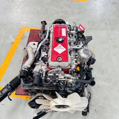 Buen precio Hino N04C Conjunto completo de motor diesel con inyección de tren común con turbointercooler para emisiones Euro4/Euro5 en línea