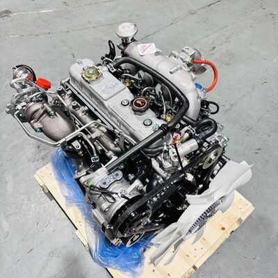 Buen precio 4JB1T Turboalimentado 2.8L Motor Diesel Conjunto Compatible con el camión ligero Qingling NKR 100P en línea