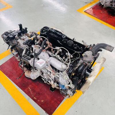 Buen precio 4BE1 3.636L Ensamblaje de motor diésel con rango de potencia de 100-120HP e inyección directa OHV de 8 válvulas en línea