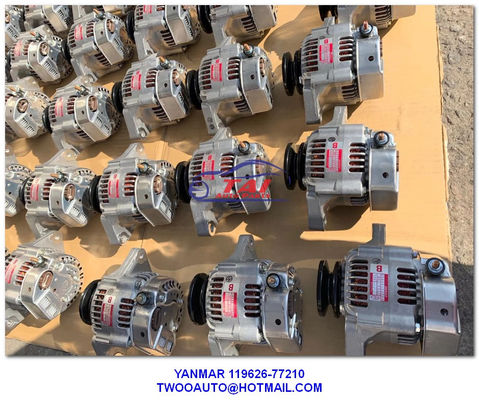 Buen precio Alternador original de Yanmar Partes del motor japonés para R55-9 R60-7 119626-77210 101211-2951 en línea